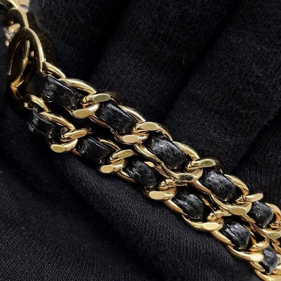 CHANEL Mini Matelasse ChainShoulder Bag Calfskin Black - Picture 9 of 14